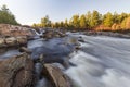 Rawdon Falls QC Royalty Free Stock Photo